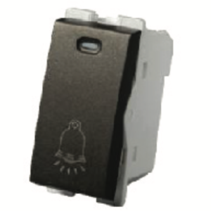 FE GML-16-22 MBK - مفتاح جرس اسود
